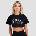 GymBeam Дамска къса тениска Thrive Black M