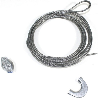 Gripple GPAK Plus W, veľ. 3 - kotevné lano 3 mm × 4,5 m s GP strednou pre drevené stĺpiky