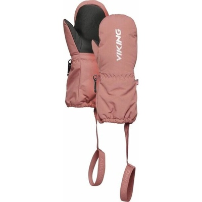 Viking By Norway Expower Insulated mittens dětské zimní palčáky růžová