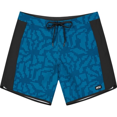 Picture Мъжки бордшорт Picture Andy 17 Printed Boardshorts - Blue Flower Print - размер 34 (US) (050-1957-0315)