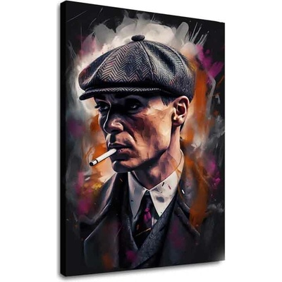 Obraz Tommy Shelby: Kráľ ulíc | dokončené rukou umelca - 100x150 cm