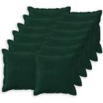 vidaXL Калъфка за възглавница 12 pcs HOUTEN Тъмнозелено 50 x 50 cm (919005)