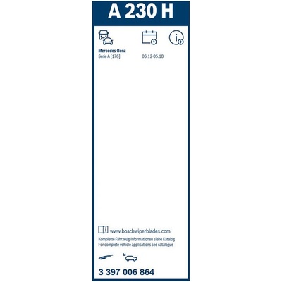 Bosch Aerotwin 230 mm BO 3397006864