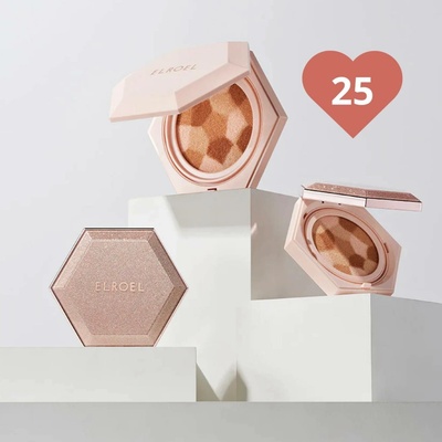 ELROEL Blending Compact Cushion make-up 25 medium beige 12,5 ml