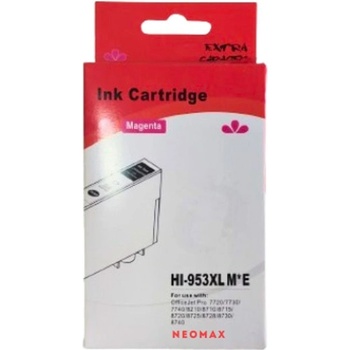 Neomax Глава за HP OfficeJet Pro 7720/7730/7740 WF/8200 Series/8700 Series - Magenta - HI-953XLM - Neomax - Неоригинална, заб: 26 ml капацитет (HI-953XLM)