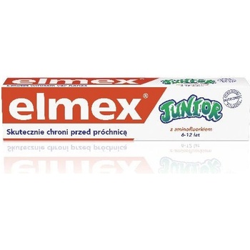 Elmex Zubní pasta JUNIOR 6-12 let DUOPACK 2 kusy 2 x 75 g