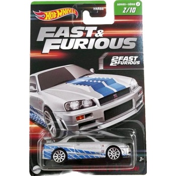 Hot Wheels Fast and Furious Nissan Skyline Gt-R