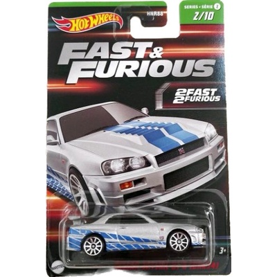 Hot Wheels Fast and Furious Nissan Skyline Gt-R