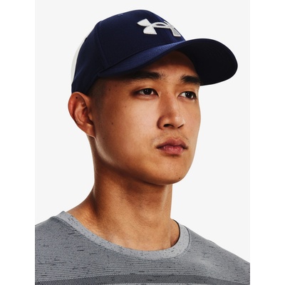 Under Armour Men's UA Blitzing Hat Midnight Navy/Mod Gray