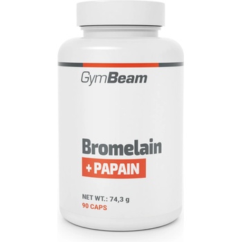 GymBeam Бромелаин Папаин 20 x 2, 8 g90 капс неовкусено