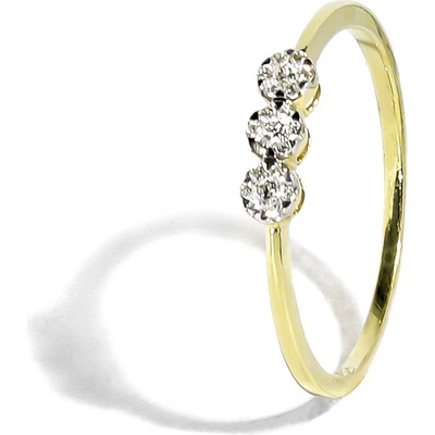 Blink-Blink Elegantný diamantový prsteň 1460ZDG
