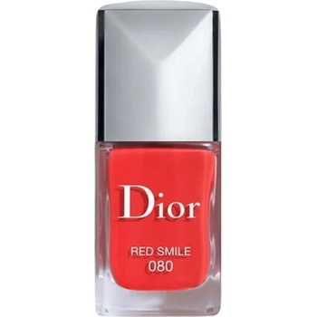 Dior Vernis Лак за нокти с гел ефект 080 Червена усмивка 10 мл
