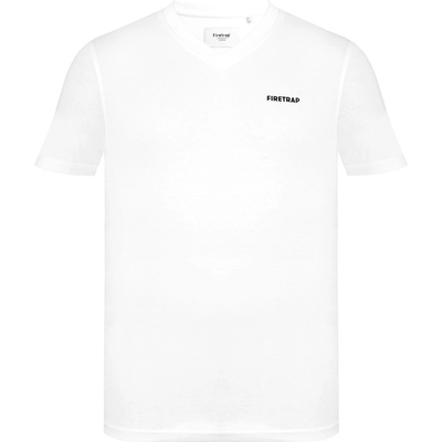 Firetrap Мъжка тениска Firetrap Path T Shirt Mens - White