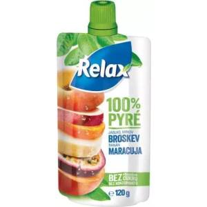 Relax Пюре Релакс 100% праскова и маракуя 120 г