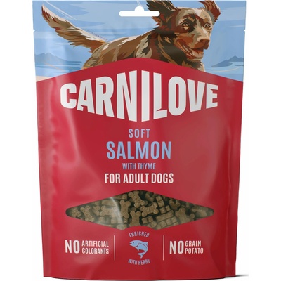 Carnilove Dog Soft Losos + tymián small bites 200 g