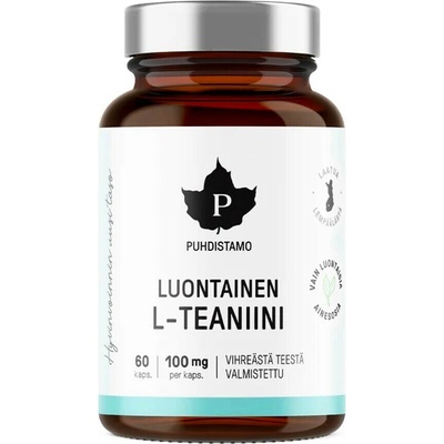 Puhdistamo L-Theanine Natural 60 kapsůl