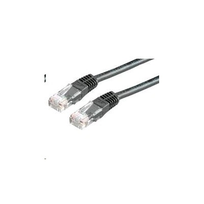 Roline Пач кабел ROLINE 21.15. 0555, UTP, Cat. 5e, 3.0 м, AWG24, черен (7611990134861)