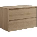 Bath Deluxe Шкаф за баня TRONDHEIM за мивка 90x57x46 см дъб (BT0154)