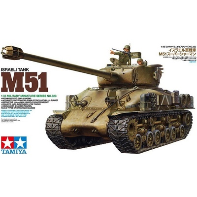 Tamiya M51 105mm Israeli tank 1:35
