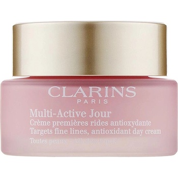 Clarins Multi-Active Jour Antioxidant Day Cream дневен крем с антиоксидиращ ефект за всички типове кожа за жени 50 мл