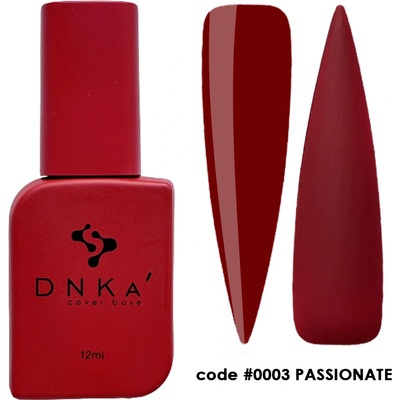 DNKa Цветна каучукова основа DNKa 0003 Passionate 12 мл (DNKA0003)