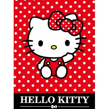 Carbotex Deka odstíny červené Hello Kitty dětská