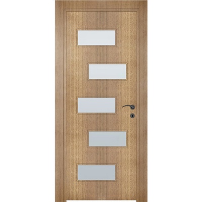 Uni Doors Интериорна врата Домино - остъклена - златен дъб (цена без монтаж)