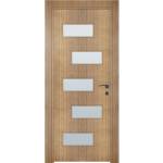 Uni Doors Интериорна врата Домино - остъклена - златен дъб (цена без монтаж)