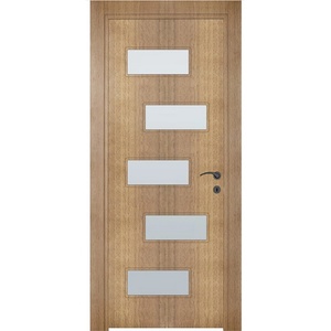 Uni Doors Интериорна врата Домино - остъклена - златен дъб (цена без монтаж)