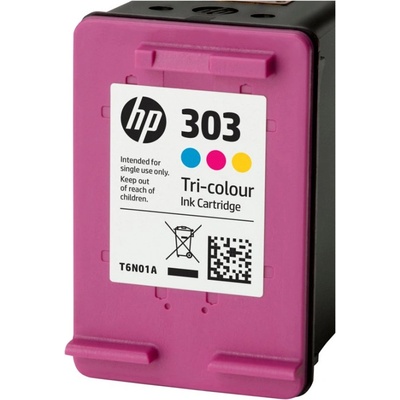 HP Мастило HP 303 Tri-colour Ink Cartridge (T6N01AE#UUS)