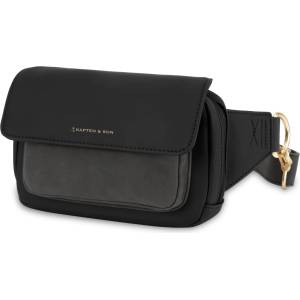 Kapten & Son Чанта за рамо Kapten & son Visby Hip bag - All Black - размер One Size (510-5689-0111)