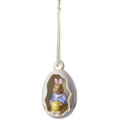 Villeroy & Boch Bunny Tales veľkonočná závesná dekorácia, zajačik Max vo vajíčku