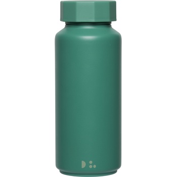 Design Letters Термобутилка To Go тъмнозелена (30100105DARKGRNDL)