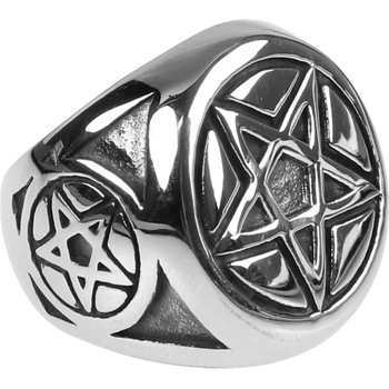 Image 1 of ETNOX Пръстен ETNOX - Pentagram - SR1431
