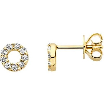 Blush Дамски златни обеци с диаманти Blush LG7016Y (LG7016Y)