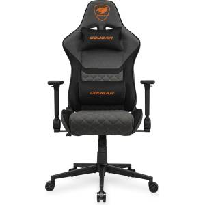 COUGAR Геймърски стол Cougar Gaming Armor One V2 Gray F, до 120kg, PVC кожа, джоб за таблет, 4D регулируеми подлакътници, сив (CGR-A2F-GRB)