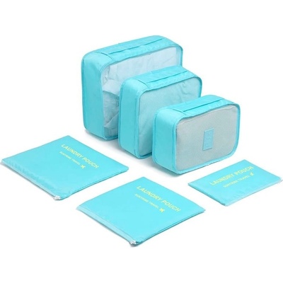 KUFRYPLUS Cestovní organizéry LP13753 světle modrá