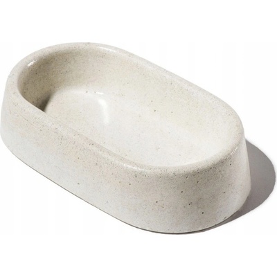 Be-Mi Miska Tvaroh betonová oválná 9 cm