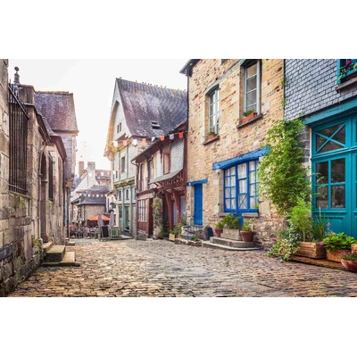 DIMEX ART Флизелинов фототапет очарователна улица 375 x 250 см