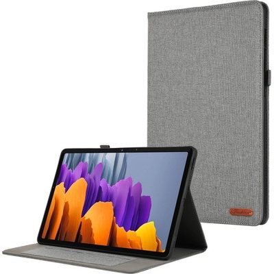 Vsetkonamobil 65556 FABRIC Zaklápací obal pre Samsung Galaxy Tab S9 Ultra / Tab S10 Ultra šedý