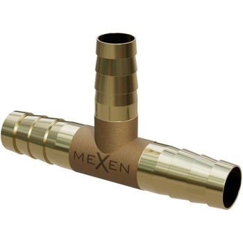 Mexen BRASS месингова Т-образна тръба за маркуч 6 x 6 x 6 mm - W97428-060606 (W97428-060606)