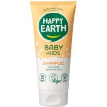 Happy Earth Prírodný baby & kids extra jemný a vyživujúci šampón 200 ml