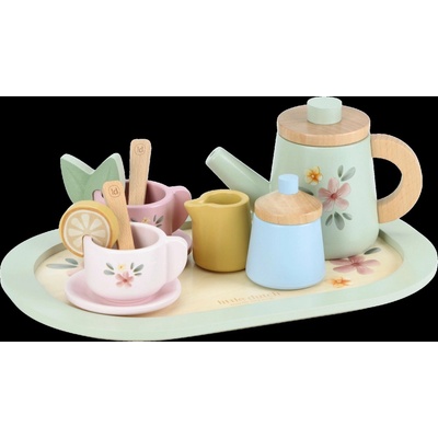 Little Dutch Čajový set s květinovým potiskem – Zboží Dáma