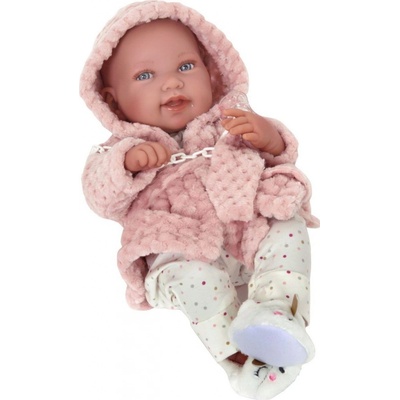 Antonio Juan 50153 LEA realistická miminko s celovinylovým tělem 42 cm
