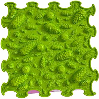 Ortoto ortopedická podlaha Šišky tvrdé Světle zelená