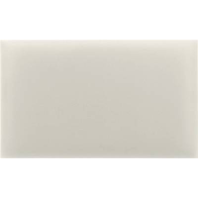 Čalouněný nástěnný panel z ekokůže krémový 50x50 cm čtvercový