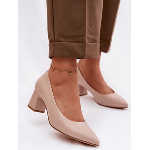 Step in style Дамски дебел ток модел 227160 Step in style