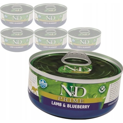 N&D Cat Prime Adult Lamb & Blueberry 70 g