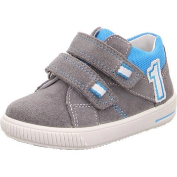 Superfit chlapčenské polobotky Moppy 4-09357-25 šedá