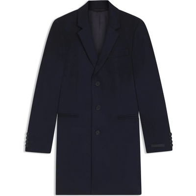 Boss Men's BECKHAM Wool Cashmere Overcoat - Blue 409